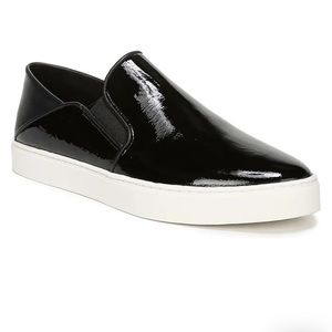 NEW Vince Garvey Slip On Black Leather FREE SHIPPING